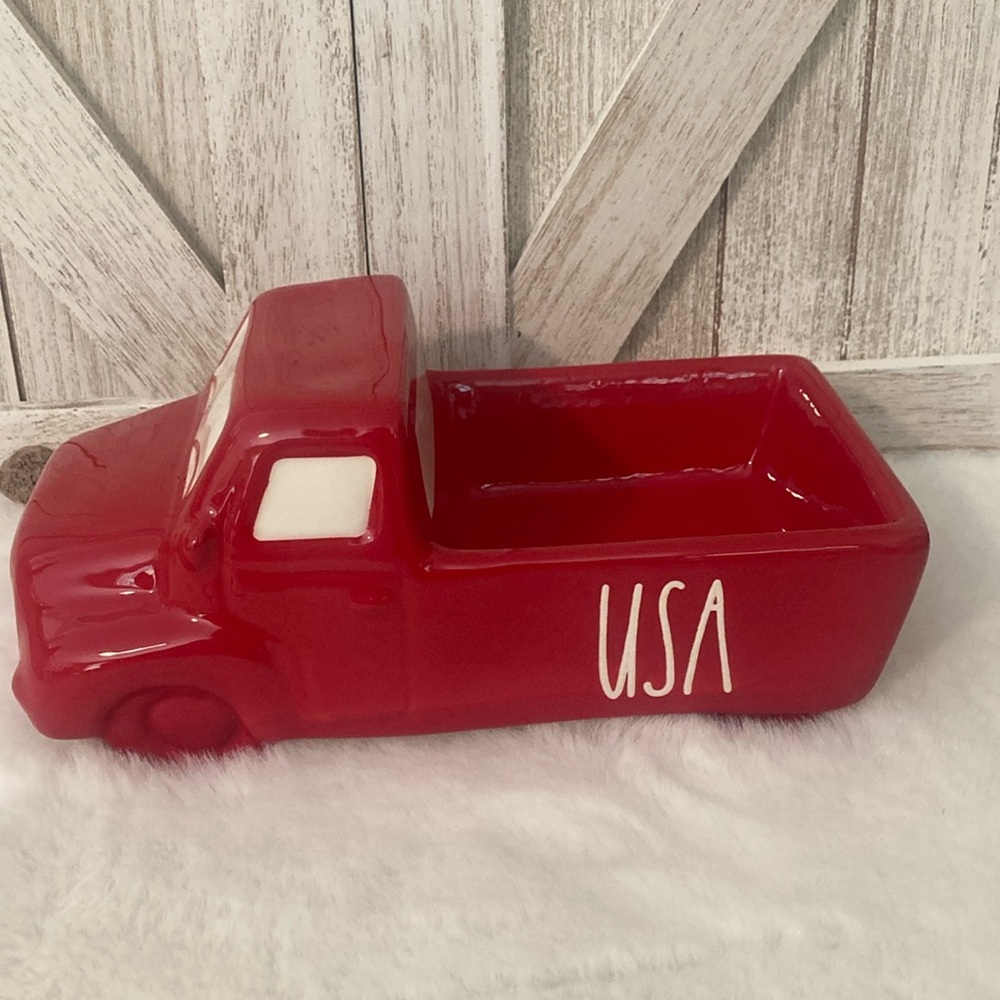 Rae Dunn USA Red Truck